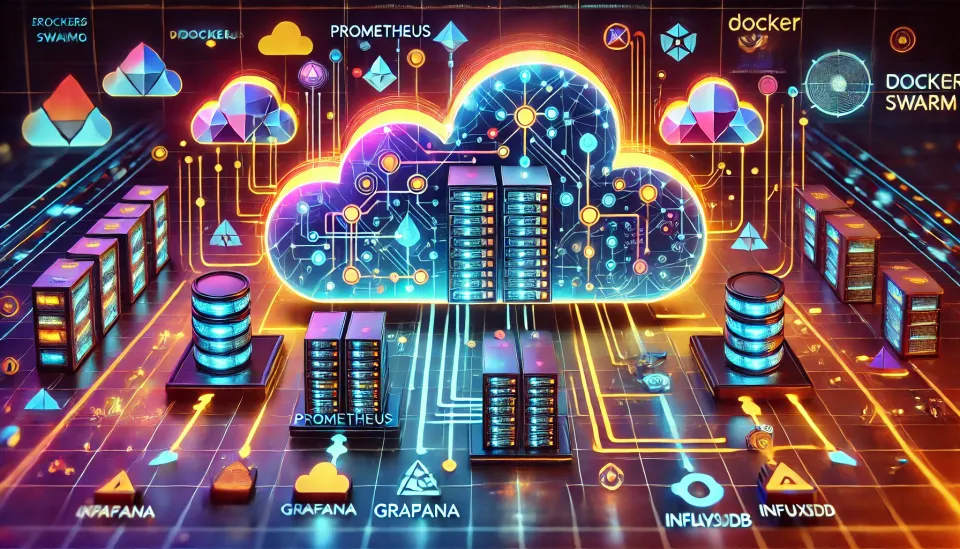 Building a Monitoring Stack on Docker Swarm with Prometheus, Grafana, and InfluxDB